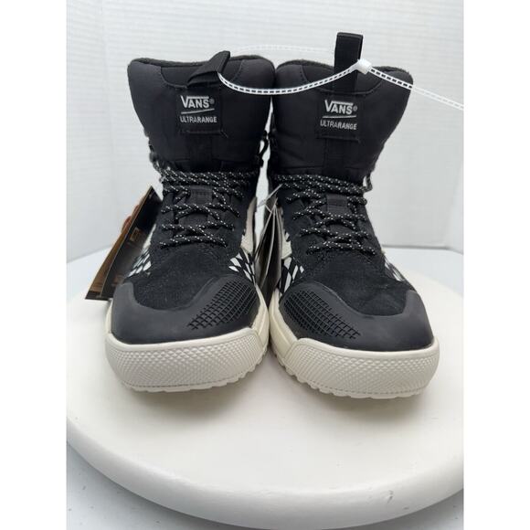 Vans UltraRange EXO Hi GORE-TEX MTE-2 Mens Size 8.5 Black Warped Check Sneakers - Picture 4 of 14